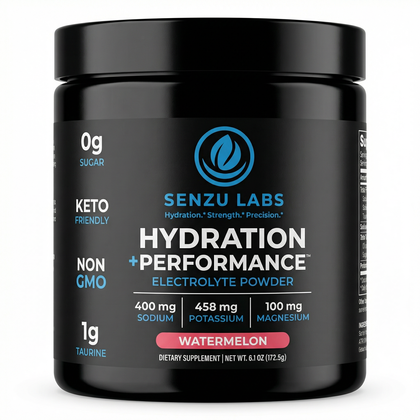 Senzu Labs Hydration + Performance Electrolyte Powder — Watermelon